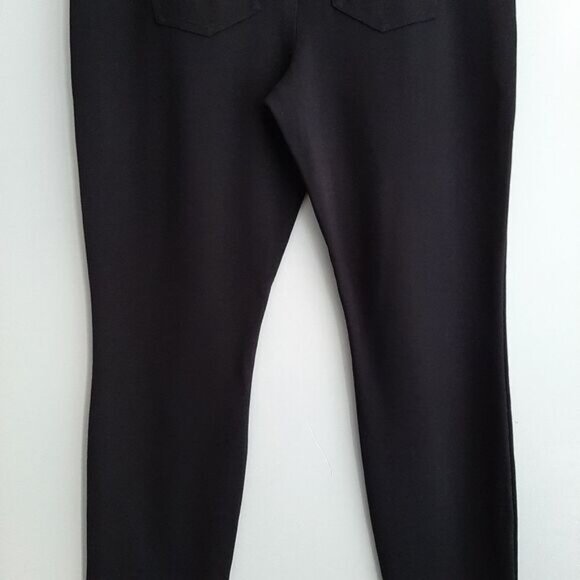 STORK & BABE Maternity Stretchy Leggings Skinny Leg Pull-On Pants Black Sz L - Picture 9 of 13